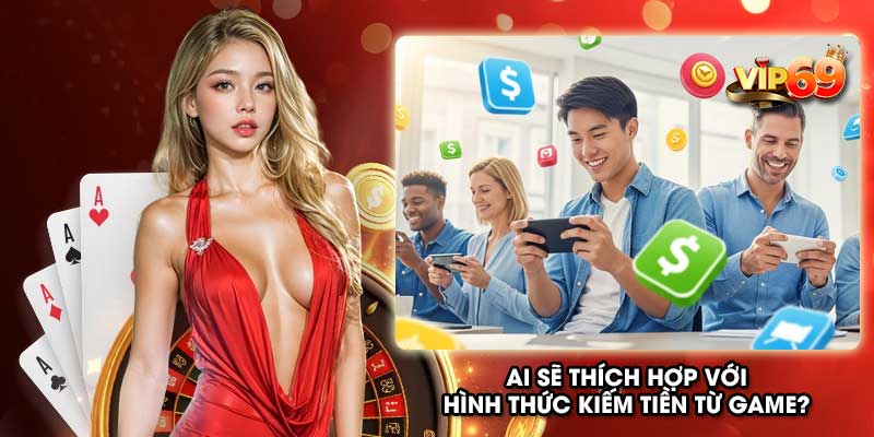 Ai sẽ thích hợp với hình thức kiếm tiền từ game?