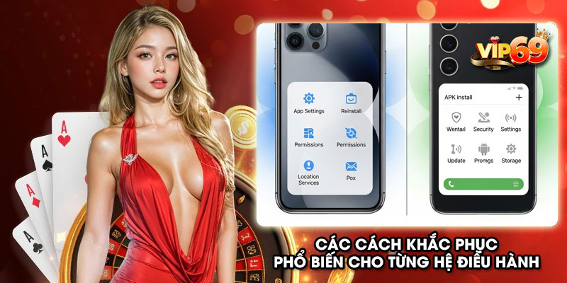Các cách khắc phục phổ biến cho từng hệ điều hành